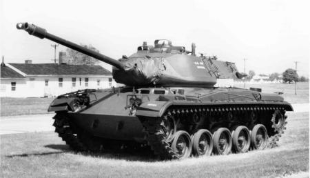 M41 Walker Bulldog, the primary tank of the US and ARVN