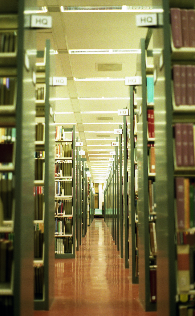 McHenry Library stacks