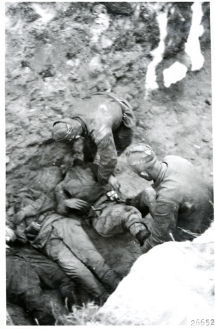 Soviets bury their fallen, July 1944