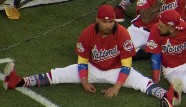 Contreras at the 2018 Major League Baseball Home Run Derby
