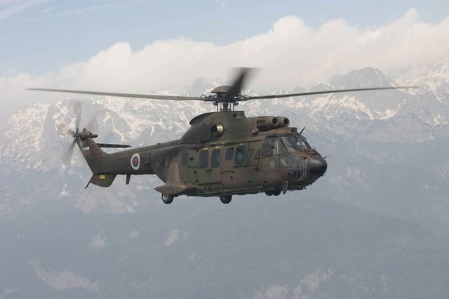 Eurocopter Cougar of the Slovenian Army