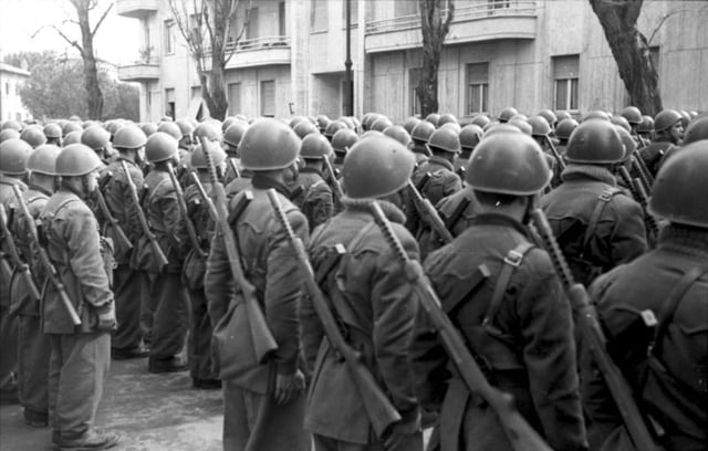 RSI (Repubblica Sociale Italiana) soldiers, March 1944