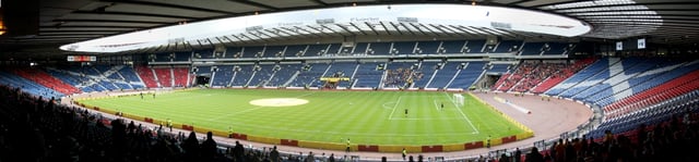 Glasgow is home to Hampden Park, home of the Scotland national football team