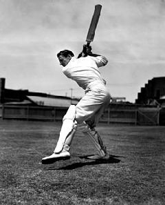 Keith Miller hit 7 fours in his 34 not out to win the Fifth Test.