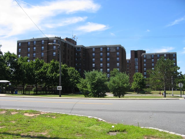 Ernest A. Lynton Towers, named after the first Dean of Livingston College