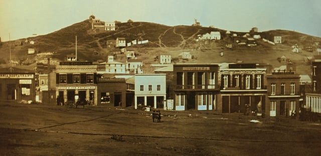 The Bay Area was briefly controlled by Mexico until John Berrien Montgomery captured San Francisco during the Mexican–American War and raised the American flag over Portsmouth Square.