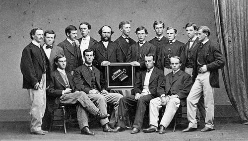 Students of Yale College, 1866