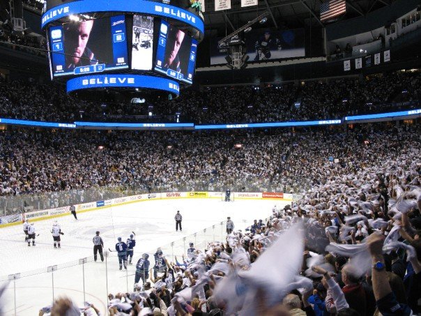 The Vancouver Canucks is an NHL team who play their home games in Rogers Arena.