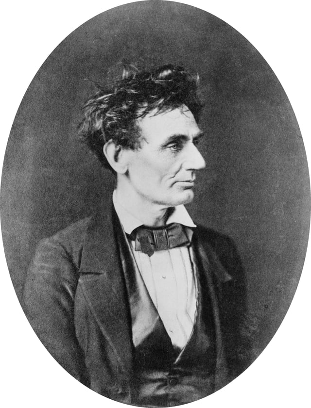 Lincoln in 1857