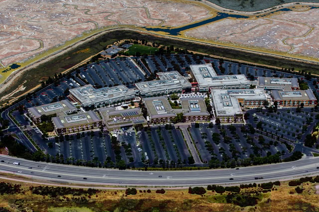 Facebook in Menlo Park