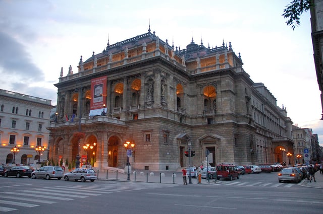 Hungarian State Opera House on Andrássy út (UNESCO World Heritage Site)