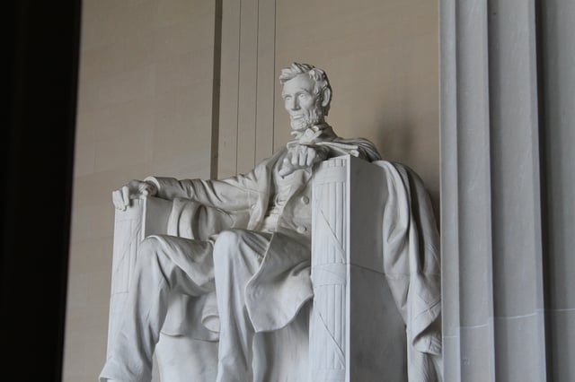 The Lincoln Memorial receives approximately 6 million visits annually.
