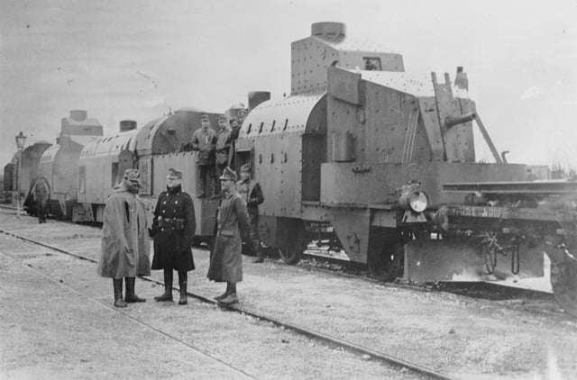 MÁVAG armoured train in 1914