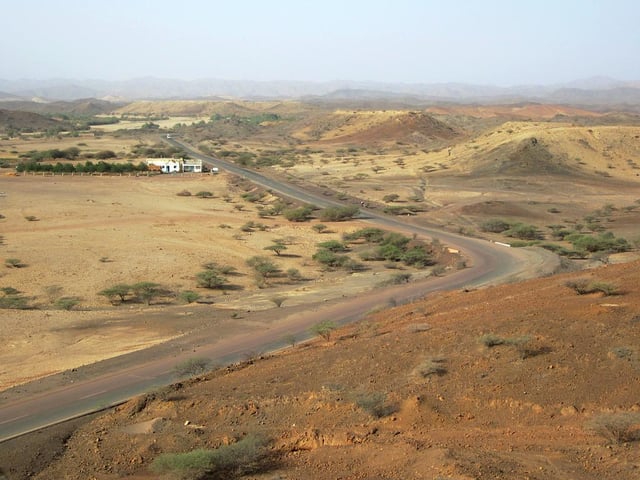 The Massawa-Asmara Highway, built as part of the Wefri Warsay Yika'alo program