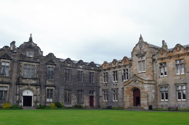 View across St Salvator's Quad