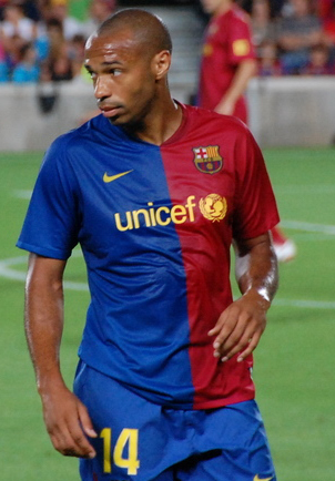 Henry at Barcelona in 2008