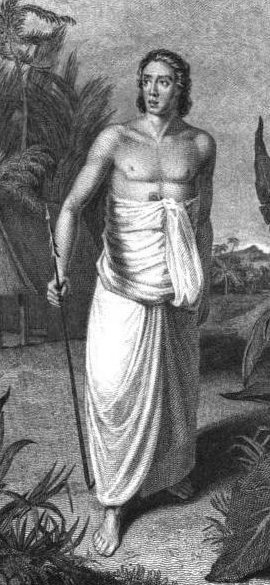 William Mariner was a teenage English sailor adopted into a royal Tongan family.