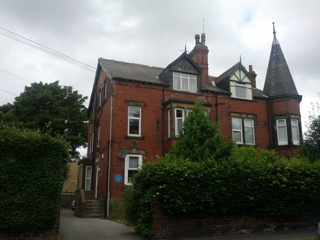 2 Darnley Road, the former home of Tolkien in West Park, Leeds
