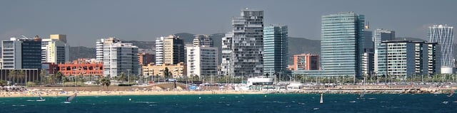 A part of the 22@Barcelona, business and innovation district