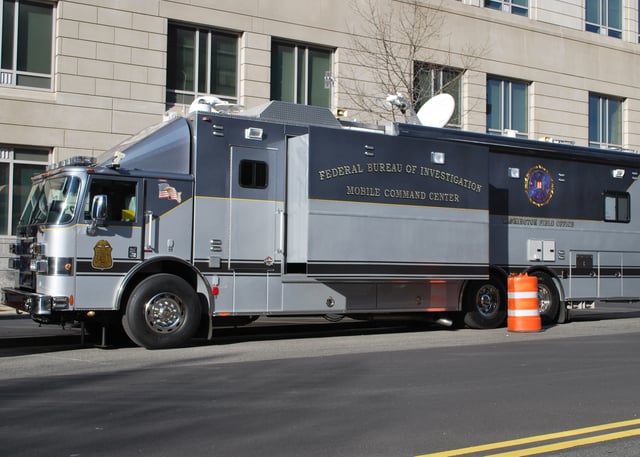 FBI Mobile Command Center, Washington Field Office