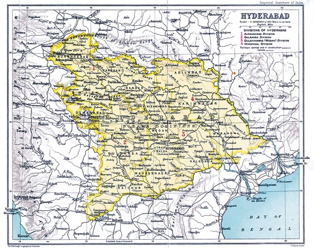 Hyderabad State in 1909.
