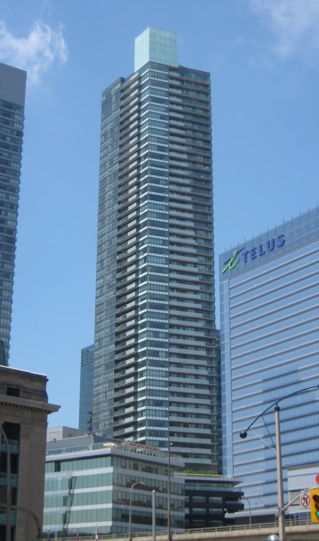 Condos at Maple Leaf Square built by a partnership including MLSE next to Scotiabank Arena