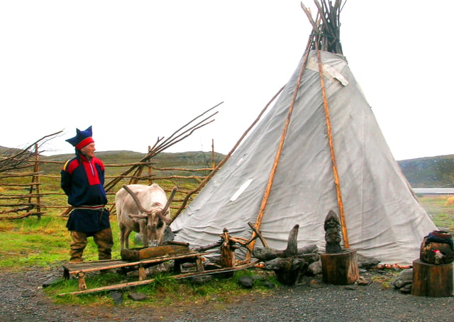 Sámi man from Norway