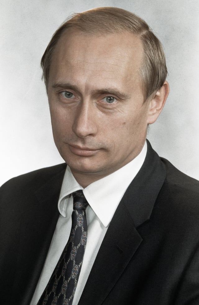 Putin as FSB director, 1998