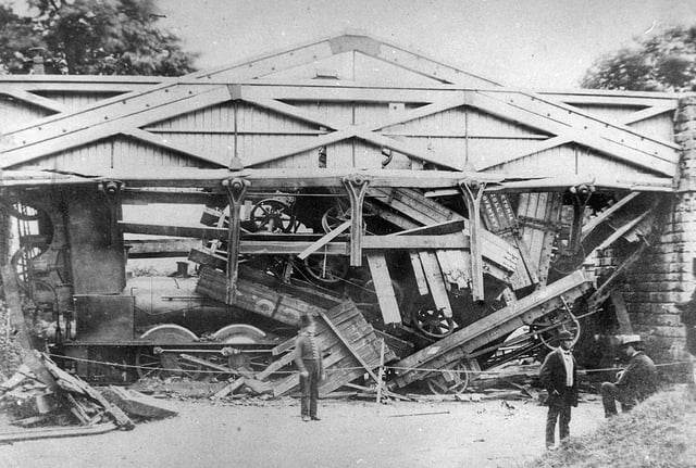 Wootton bridge collapse in 1861