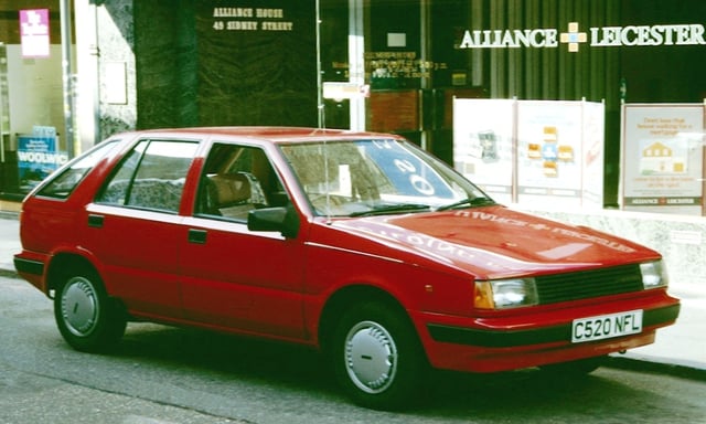 1985–87 Hyundai Pony 5-door (Europe)