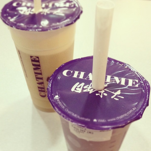 Chatime tea.