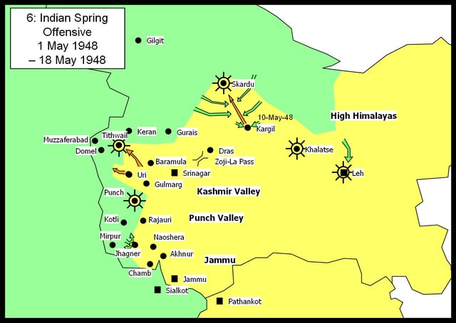 Indian Spring Offensive 1 May 1948 – 19 May 1948