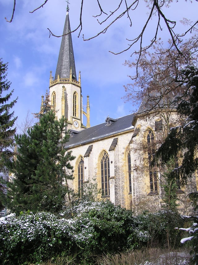 Martin Luther Church, built in 1861