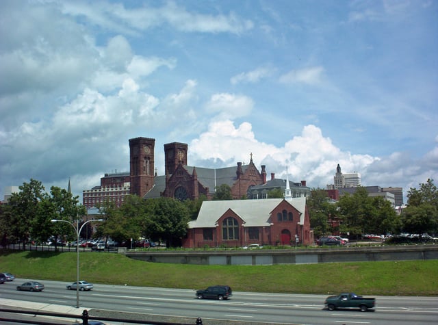 Providence Catholic Cathedral and environs