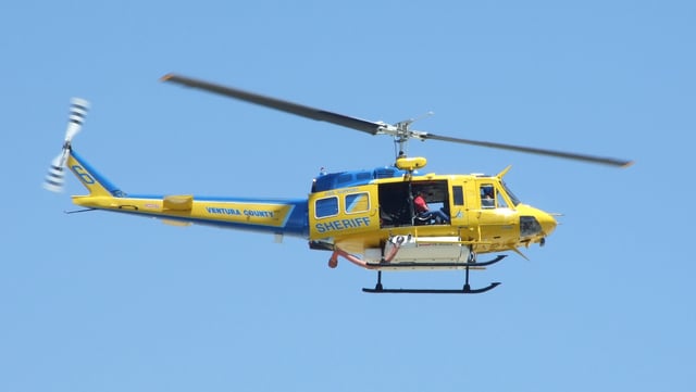 Ventura County Sheriff's Department Air Unit Fire Support Bell HH-1H