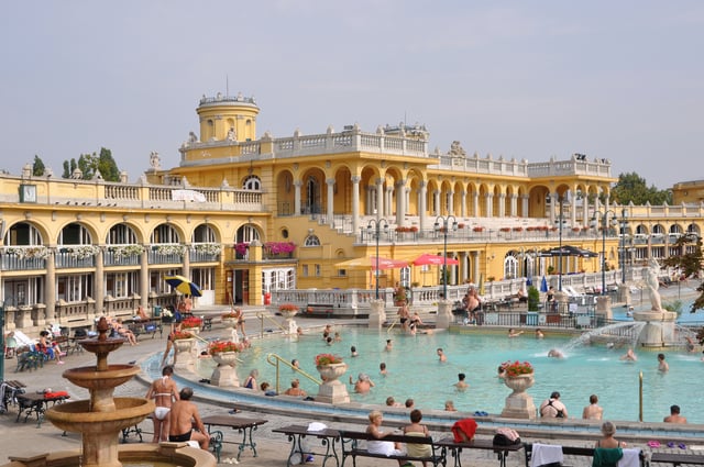Széchenyi Thermal Bath in the City Park
