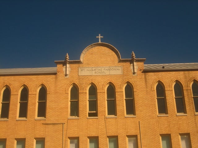 Former downtown campus of St. Augustine Parochial School