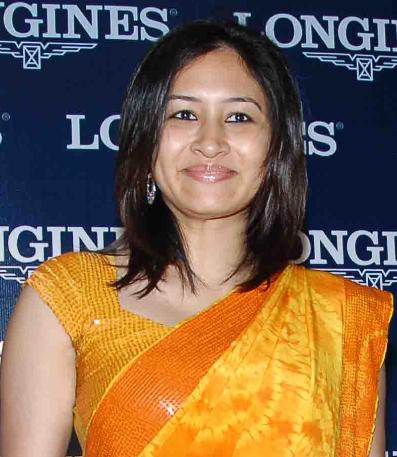 Jwala Gutta, Indian badminton player born to Indian father and Chinese mother often termed as Chindian.