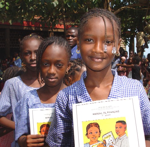 Schoolgirls in Conakry, Guinea
