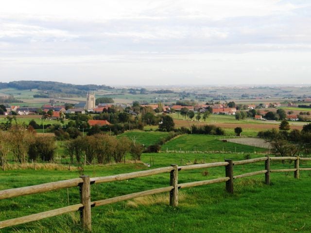 Since 1945, the hills in Heuvelland, including Kemmelberg and Rodeberg (pictured) are the heart of the finale.