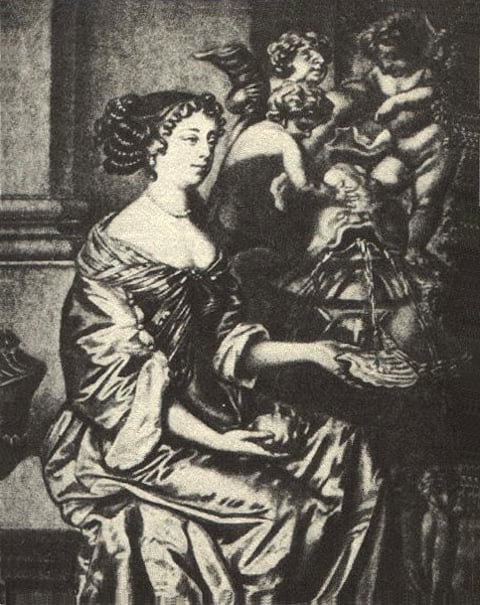 Mary Saunderson, probably the first woman to play Juliet professionally