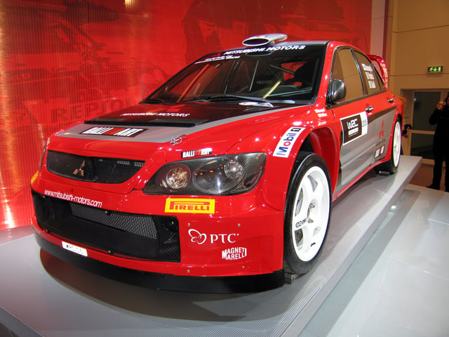 Mitsubishi Lancer WRC05.