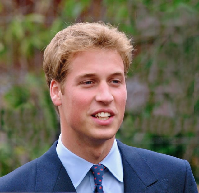 Prince William in Paisley in 2009