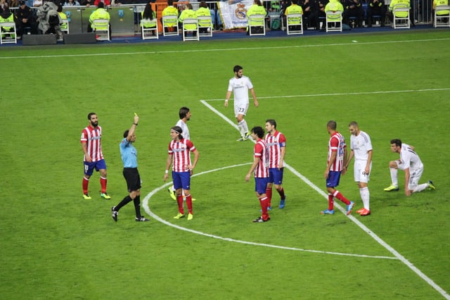 Madrid derby in 2014