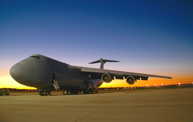 C-5 Galaxy at Wright-Patterson AFB