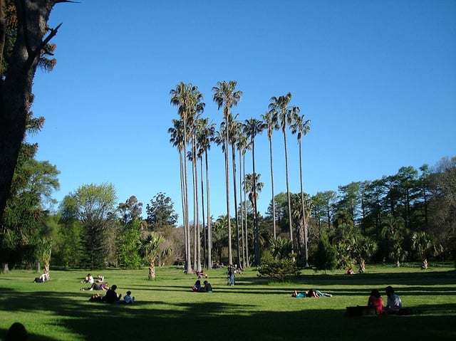 The Botanic Gardens of Parque Prado