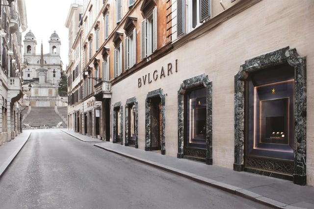 Bulgari Via Condotti flagship store