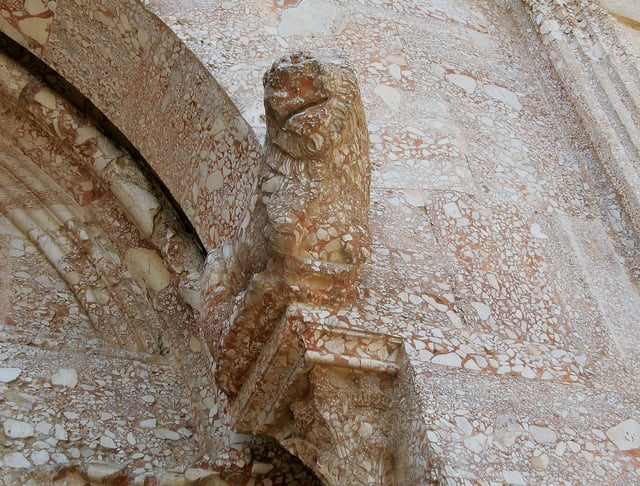 Detail of the Castel del Monte