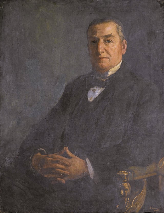 Edward Denison Ross by John Lavery