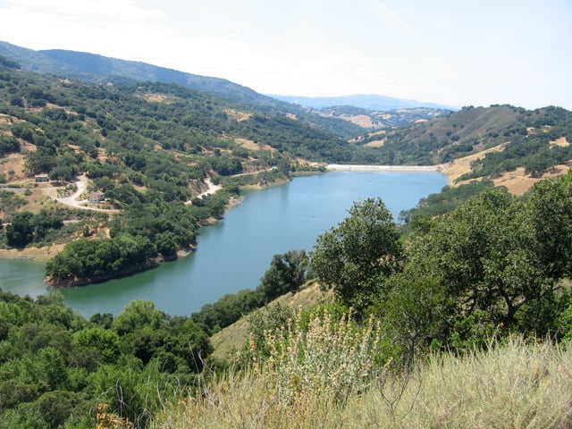 Guadalupe Reservoir at Almaden Quicksilver County Park